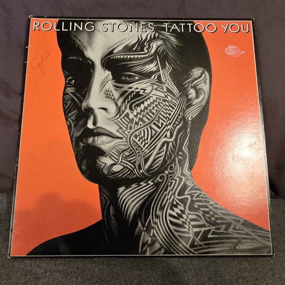 Rolling Stones Tattoo You Vinyl Record